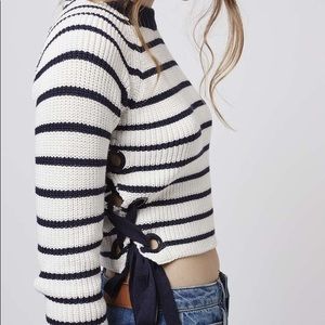Topshop Cropped Knit